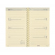 Brepols INTERPLAN Agenda - 9 x 16 cm - 1 week over 2 pagina's