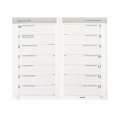 Agenda Brepols BREPLAN - 9 x 16 cm - 1 week per pagina
