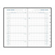 Agenda Aurora ORAPLAN - 10,5 x 16,5 cm - 1 mois sur 2 pages