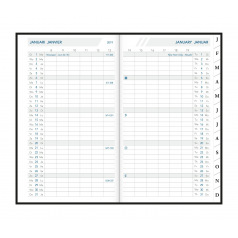 Agenda Aurora ORAPLAN - 10,5 x 16,5 cm - 1 maand op 2 pagina's Agenda Aurora ORAPLAN - 10,5 x 16,5 cm - 1 maand op 2 pagina's