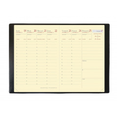 Agenda Quo Vadis RANDONNEE PRESTIGE - 9 x 12,5 cm - 1 semaine sur 2 pages Agenda Quo Vadis RANDONNEE PRESTIGE - 9 x 12,5 cm - 1 semaine sur 2 pages