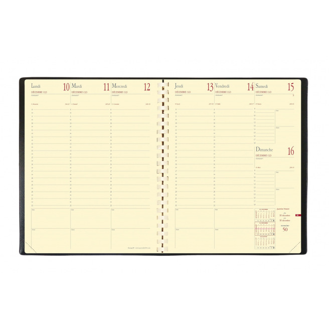 Agenda Quo Vadis MANAGER - 21 x 27 cm - 1 week op 2 pagina's