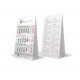 Bureaublad kalender - 3 maanden - 10,5 x 21 cm