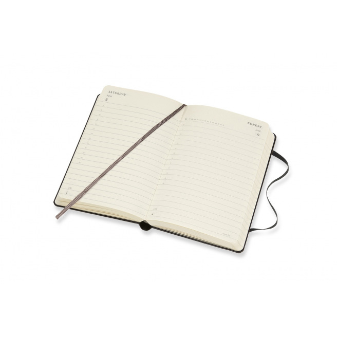 Moleskine Agenda - Pocketformaat 9 x 14 cm - 1 dag per pagina