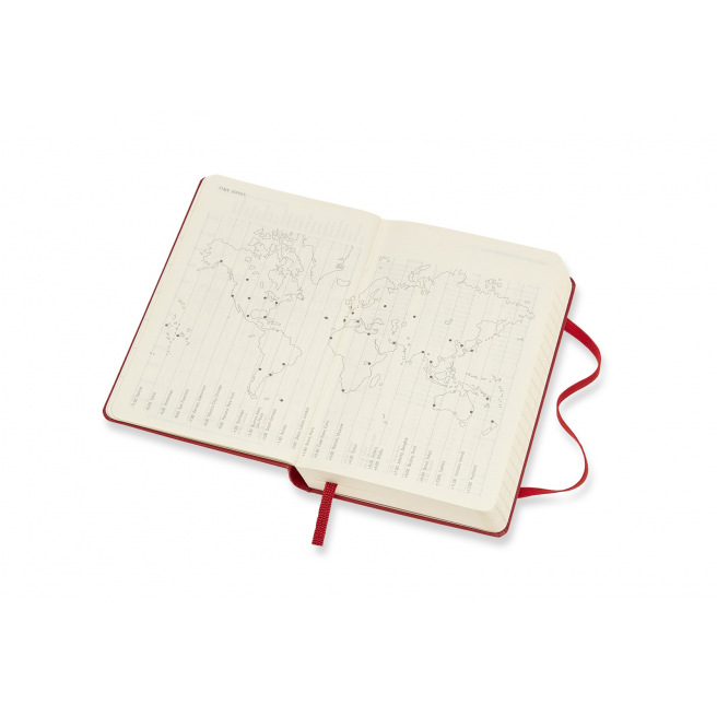 Moleskine Agenda - Pocketformaat 9 x 14 cm - 1 dag per pagina