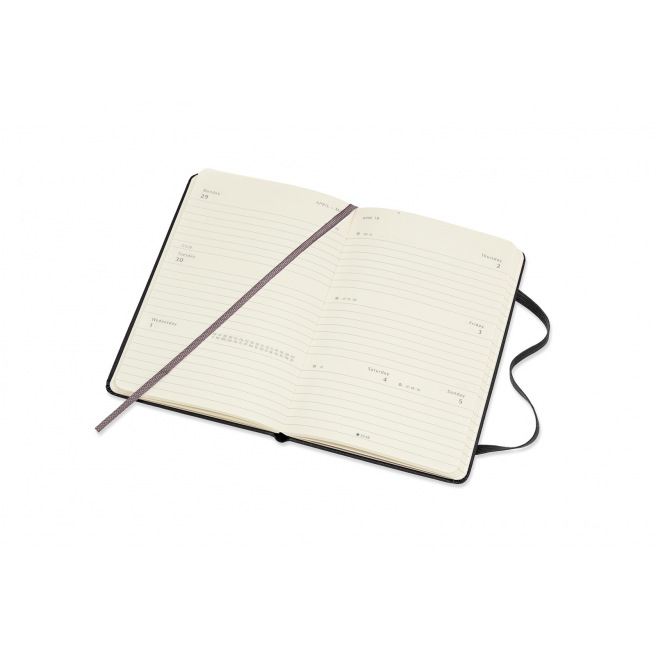 Agenda Moleskine - Pocket 9 x 14 cm - 1 semaine sur 2 pages Agenda Moleskine - Pocket 9 x 14 cm - 1 semaine sur 2 pages