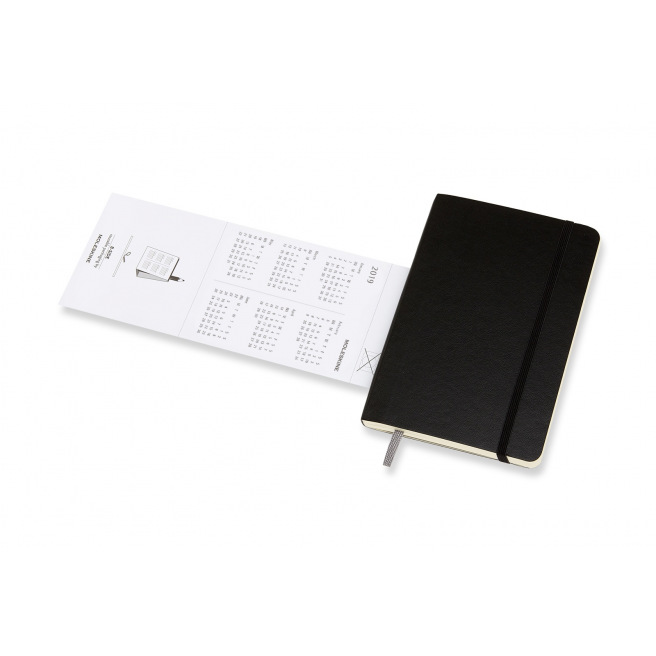 Moleskine Agenda - Pocket 9 x 14 cm - 1 week op 2 pagina's met notities Moleskine Agenda - Pocket 9 x 14 cm - 1 week op 2 pagina's met notities