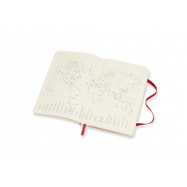 Agenda Moleskine - Pocket 9 x 14 cm - 1 semaine sur 2 pages avec notes Agenda Moleskine - Pocket 9 x 14 cm - 1 semaine sur 2 pages avec notes