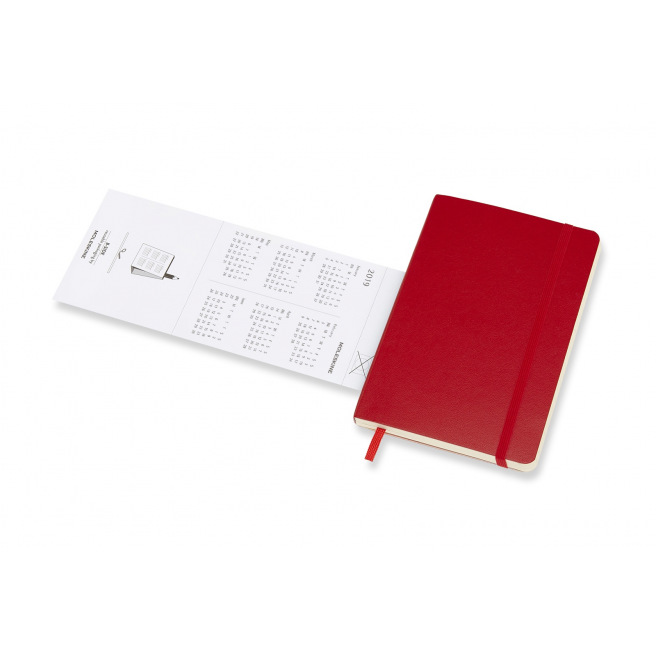 Moleskine Agenda - Pocket 9 x 14 cm - 1 week op 2 pagina's met notities Moleskine Agenda - Pocket 9 x 14 cm - 1 week op 2 pagina's met notities