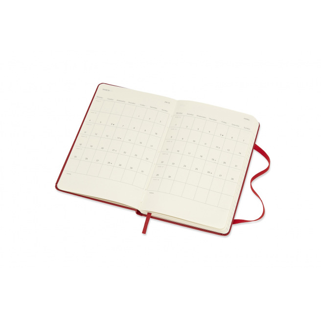 Agenda Moleskine - Pocket 9 x 14 cm - 1 semaine sur 2 pages avec notes Agenda Moleskine - Pocket 9 x 14 cm - 1 semaine sur 2 pages avec notes