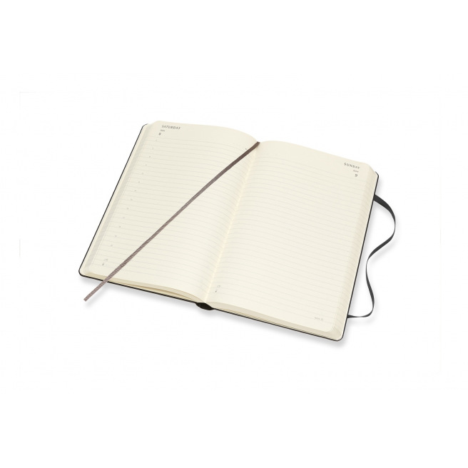 Agenda Moleskine - Large 13 x 21 cm - 1 jour par page