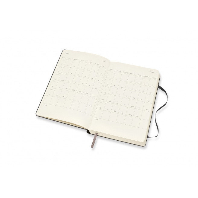 Agenda Moleskine - Large 13 x 21 cm - 1 jour par page