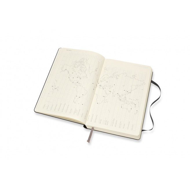 Agenda Moleskine - Large 13 x 21 cm - 1 jour par page