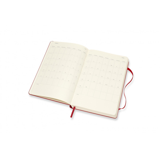 Moleskine Agenda - Groot 13 x 21 cm - 1 dag per pagina