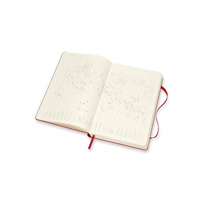 Moleskine Agenda - Groot 13 x 21 cm - 1 dag per pagina