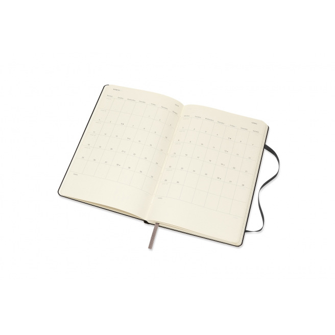 Moleskine Agenda - Groot 13 x 21 cm - 1 week over 2 pagina's Moleskine Agenda - Groot 13 x 21 cm - 1 week over 2 pagina's