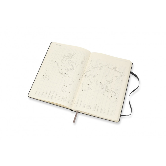 Agenda Moleskine - Large 13 x 21 cm - 1 semaine sur 2 pages Agenda Moleskine - Large 13 x 21 cm - 1 semaine sur 2 pages
