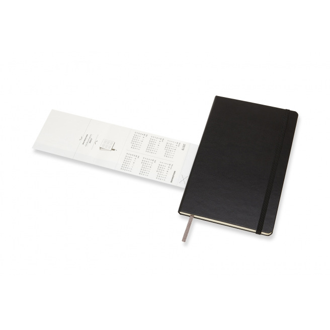 Agenda Moleskine - Large 13 x 21 cm - 1 semaine sur 2 pages Agenda Moleskine - Large 13 x 21 cm - 1 semaine sur 2 pages