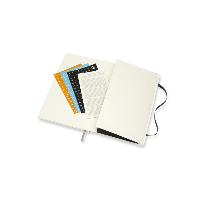 Agenda Moleskine - Large 13 x 21 cm - 1 semaine sur 2 pages avec notes Agenda Moleskine - Large 13 x 21 cm - 1 semaine sur 2 pages avec notes