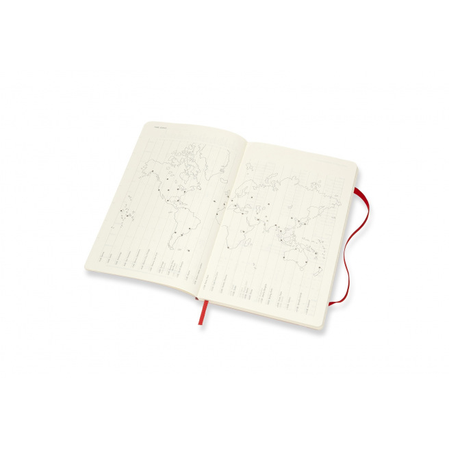 Moleskine Agenda - Groot 13 x 21 cm - 1 week over 2 pagina's met notities Moleskine Agenda - Groot 13 x 21 cm - 1 week over 2 pagina's met notities