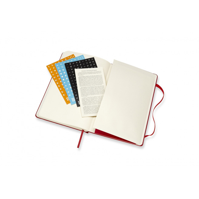 Moleskine Agenda - Groot 13 x 21 cm - 1 week over 2 pagina's met notities Moleskine Agenda - Groot 13 x 21 cm - 1 week over 2 pagina's met notities