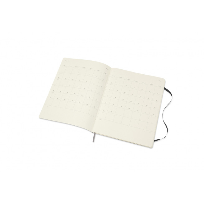 Moleskine Agenda - XL 19 x 25 cm - 1 week op 2 pagina's met notities Moleskine Agenda - XL 19 x 25 cm - 1 week op 2 pagina's met notities