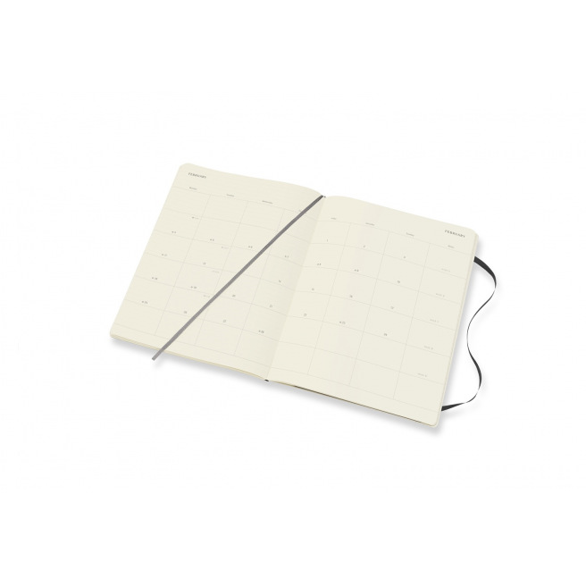 Moleskine Agenda - XL 19 x 25 cm - 1 maand op 2 pagina's met notities Moleskine Agenda - XL 19 x 25 cm - 1 maand op 2 pagina's met notities