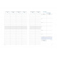 Agenda Exacompta CONSULTATIONS - 21 x 29,7 cm - 1 semaine sur 2 pages