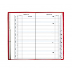 Agenda Exacompta EXAPLAN 16 - 9 x 16 cm - 1 maand op 2 pagina's Agenda Exacompta EXAPLAN 16 - 9 x 16 cm - 1 maand op 2 pagina's