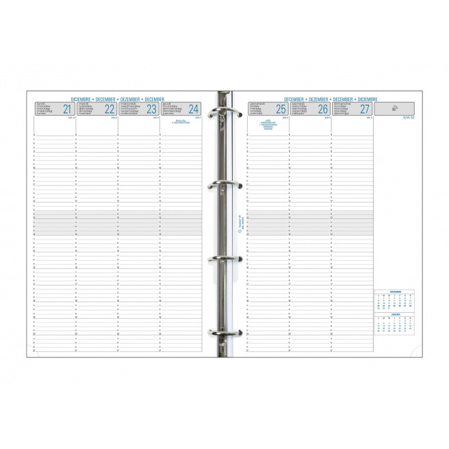 Recharge organiser Exacompta EXATIME 29 - 1 semaine sur 2 pages Recharge organiser Exacompta EXATIME 29 - 1 semaine sur 2 pages