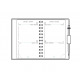 Recharge agenda Mignon - 7,3 x 12 cm - 2 jours par page