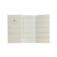 Navulling voor schattige accordeonplanner - 7,8 x 15,4 cm - 1 maand op 2 pagina's