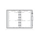 Herlaad organizer Mignon AK12 - 7,3 x 12 cm - 2 dagen per pagina