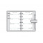 Recharge organiser Mignon SK12 - 7,3 x 12 cm - 1 semaine sur 2 pages