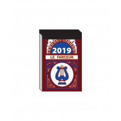 Dagelijkse FARCEUR-kalenderblok Dagelijkse FARCEUR-kalenderblok