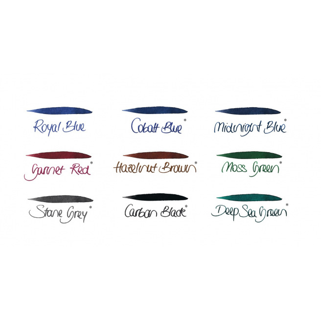 Cartouches d'encre Graf von Faber-Castell - étui de 6 Cartouches d'encre Graf von Faber-Castell - étui de 6