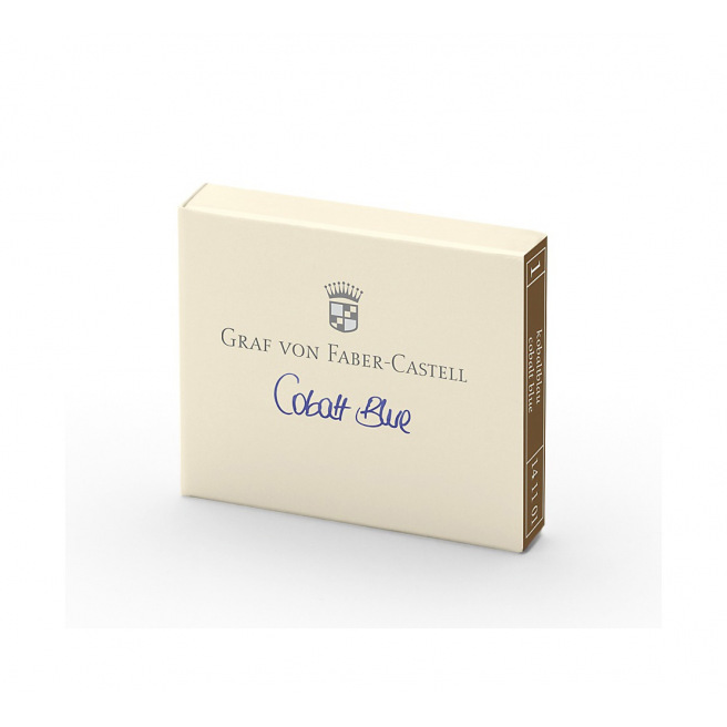 Cartouches d'encre Graf von Faber-Castell - étui de 6 Cartouches d'encre Graf von Faber-Castell - étui de 6