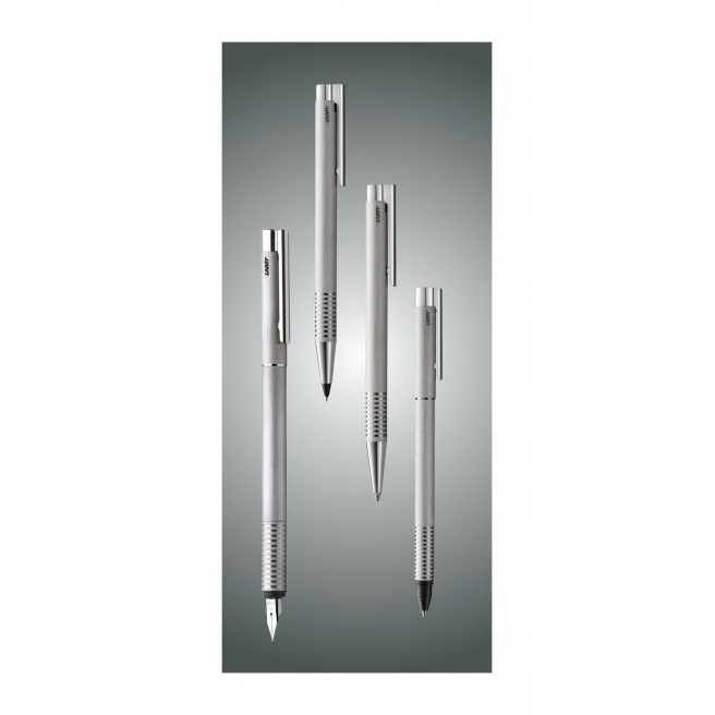 Lamy LOGO mat geborsteld staal Lamy LOGO mat geborsteld staal