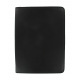 Filofax METROPOL spreker rits Folio met rekenmachine - imitatie zwart leer