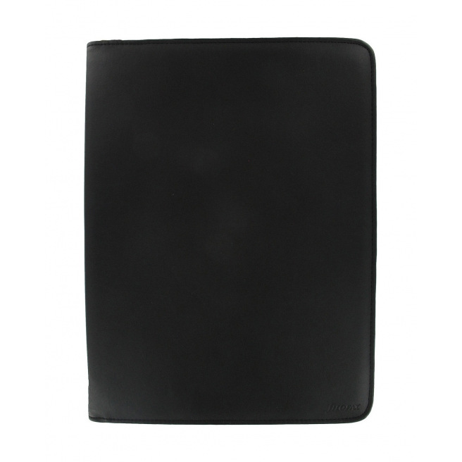 Filofax METROPOL spreker rits Folio met rekenmachine - imitatie zwart leer Filofax METROPOL spreker rits Folio met rekenmachine - imitatie zwart leer