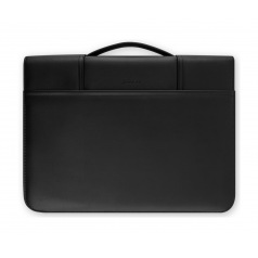 Porte-documents Filofax METROPOL zippé A4 avec anneaux - simili cuir noir