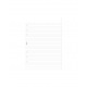 Recharge bloc-notes ligné pour organiser Filofax