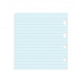 Recharge feuilles de notes pour organiser Filofax