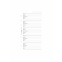 Recharge pour organiser Filofax MOTS DE PASSE