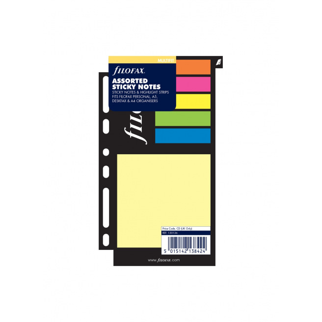 Navulling voor Filofax ORGANISER KLEVEND NOTITIES