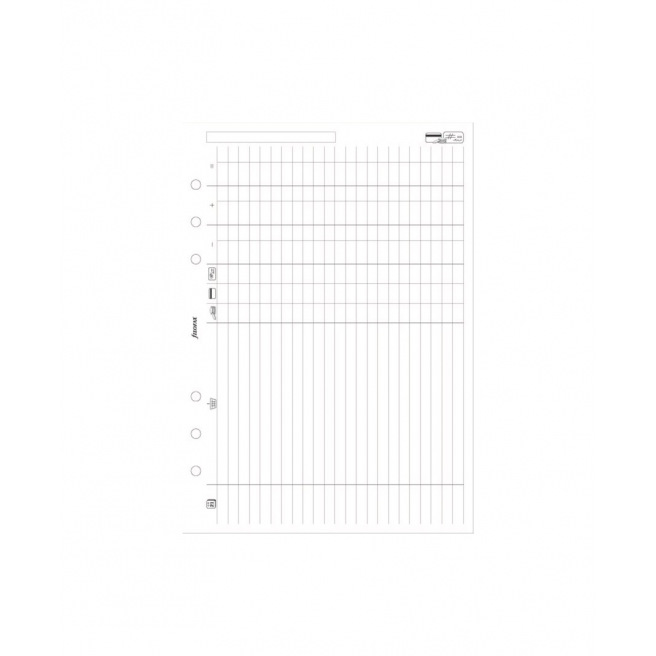 Recharge pour organiser Filofax FINANCES