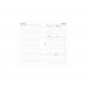 Navulling voor Filofax DAGELIJKSE PLANNER - Persoonlijk (9,5 x 17,1 cm)