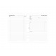 Recharge pour organiser Filofax MEETINGS PLANNER - A5