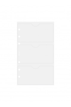 Pochette pour organiser Filofax CARTES DE VISITE