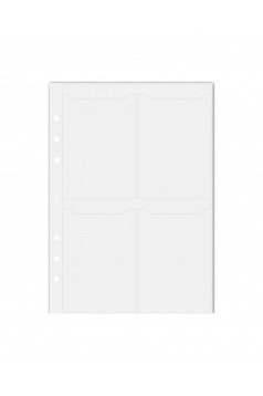 Hoes voor het organiseren van Filofax VISITEKAARTJES